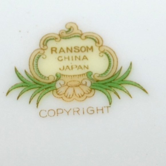 Ransom China Made In Japan  5 Small Plates/Saucers And 2 Small Bowels - Picture 7 of 7